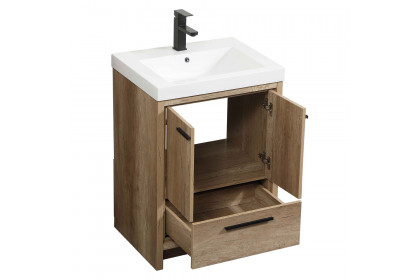 Elegant™ VF46024NT Bathroom Vanity - Natural Oak, L 24"