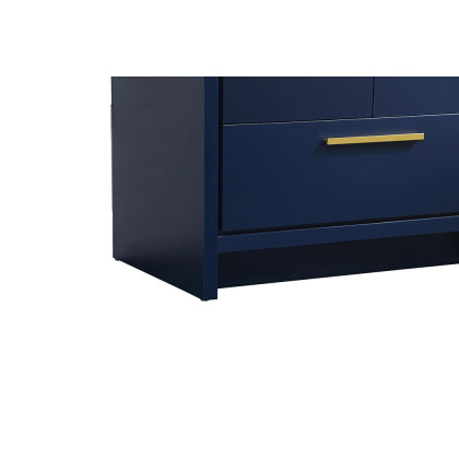 Elegant Bathroom Vanity - Blue, L 30" (VF46030MBL)
