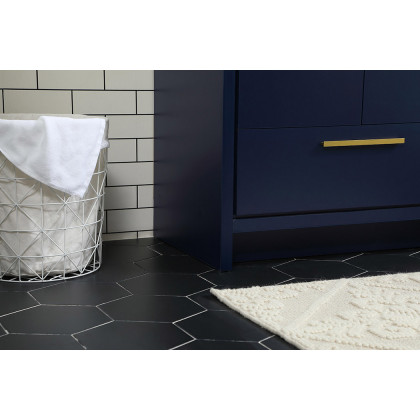 Elegant Bathroom Vanity - Blue, L 30" (VF46030MBL)