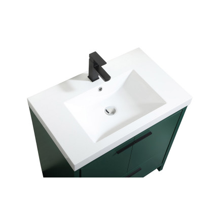 Elegant Bathroom Vanity - Green, L 30" (VF46030MGN)
