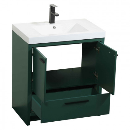 Elegant Bathroom Vanity - Green, L 30" (VF46030MGN)
