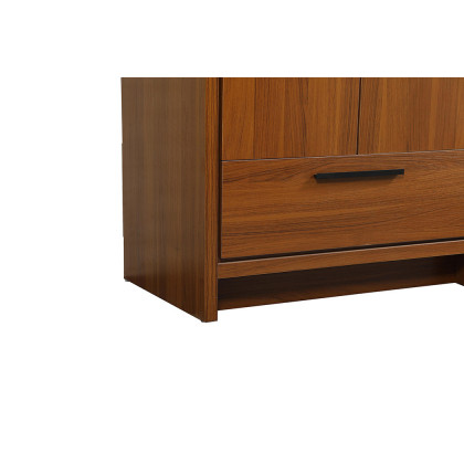 Elegant Bathroom Vanity - Teak, L 30" (VF46030MTK)