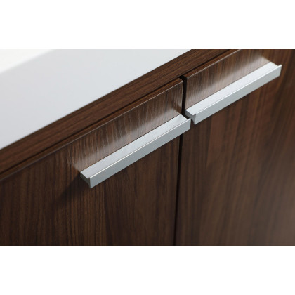 Elegant Bathroom Vanity - Walnut, L 30" (VF46030MWT)