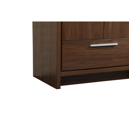 Elegant Bathroom Vanity - Walnut, L 30" (VF46030MWT)