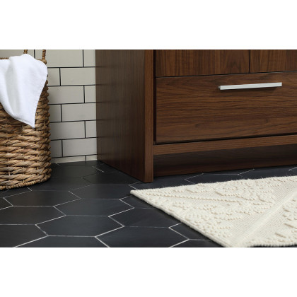 Elegant Bathroom Vanity - Walnut, L 30" (VF46030MWT)