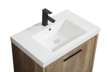 Elegant™ VF46030NT Bathroom Vanity - Natural Oak, L 30"