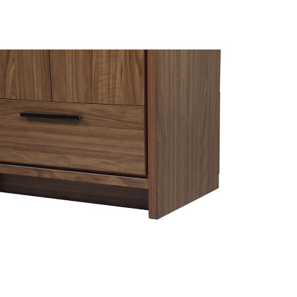 Elegant Bathroom Vanity - Walnut Brown, L 30" (VF46030WB)