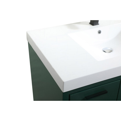 Elegant Bathroom Vanity - Green, L 36" (VF46036MGN)