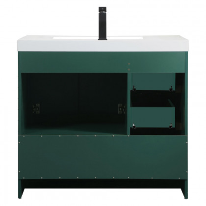 Elegant Bathroom Vanity - Green, L 36" (VF46036MGN)