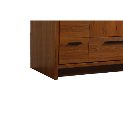 Elegant Bathroom Vanity - Teak, L 36" (VF46036MTK)