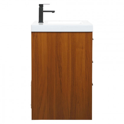 Elegant Bathroom Vanity - Teak, L 36" (VF46036MTK)