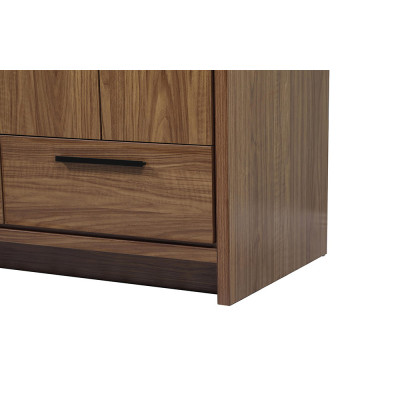 Elegant Bathroom Vanity - Walnut Brown, L 36" (VF46036WB)