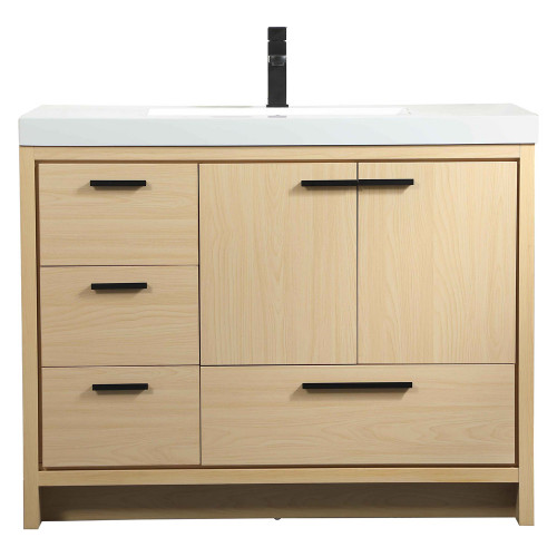 Elegant Bathroom Vanity - Maple, L 42" (VF46042MMP)