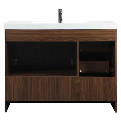 Elegant Bathroom Vanity - Walnut, L 42" (VF46042MWT)
