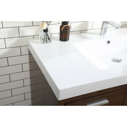 Elegant Bathroom Vanity - Walnut, L 42" (VF46042MWT)