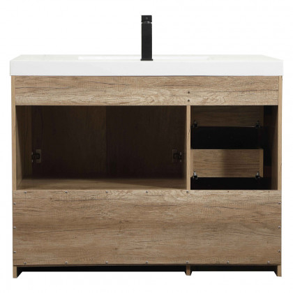 Elegant Bathroom Vanity - Natural Oak, L 42" (VF46042NT)