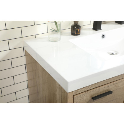Elegant Bathroom Vanity - Natural Oak, L 42" (VF46042NT)