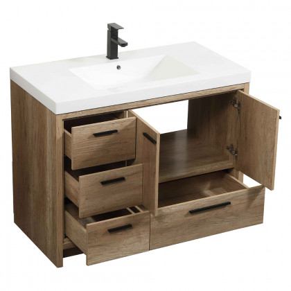 Elegant Bathroom Vanity - Natural Oak, L 42" (VF46042NT)