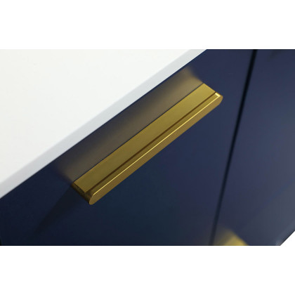 Elegant Bathroom Vanity - Blue (VF47024MBL)