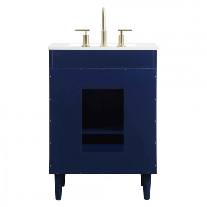 Elegant Bathroom Vanity - Blue (VF47024MBL)