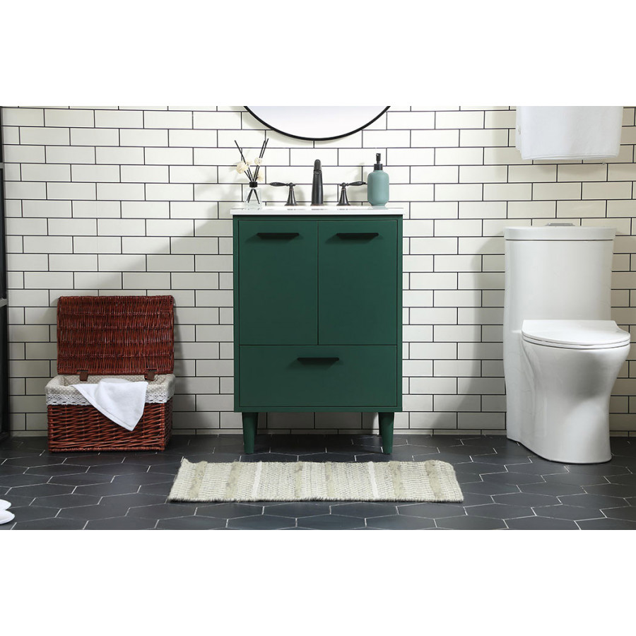 Elegant Bathroom Vanity - Green (VF47024MGN)
