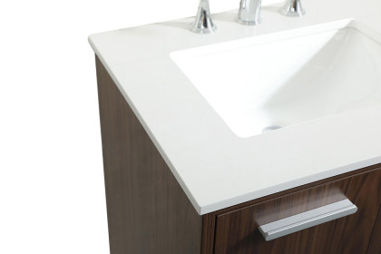 Elegant™ VF47024MWT Bathroom Vanity - Walnut