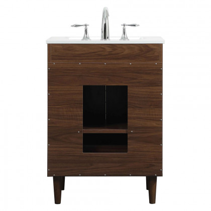 Elegant Bathroom Vanity - Walnut (VF47024MWT)