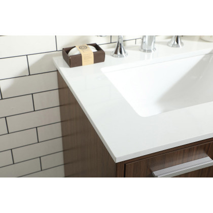 Elegant Bathroom Vanity - Walnut (VF47024MWT)