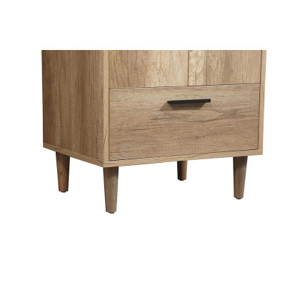 Elegant Bathroom Vanity - Natural Oak (VF47024NT)
