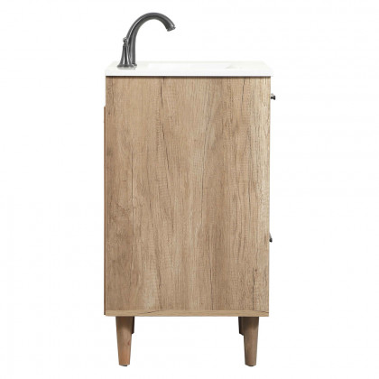 Elegant Bathroom Vanity - Natural Oak (VF47024NT)