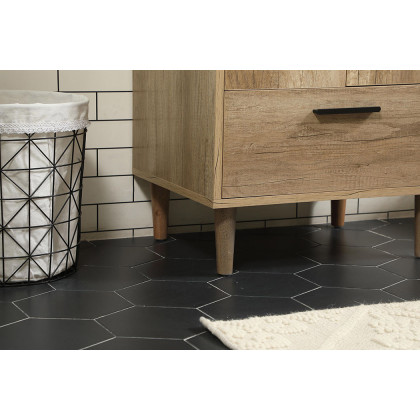 Elegant Bathroom Vanity - Natural Oak (VF47024NT)