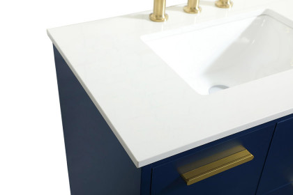 Elegant™ VF47030MBL Bathroom Vanity - Blue