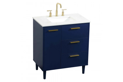 Elegant™ VF47030MBL Bathroom Vanity - Blue