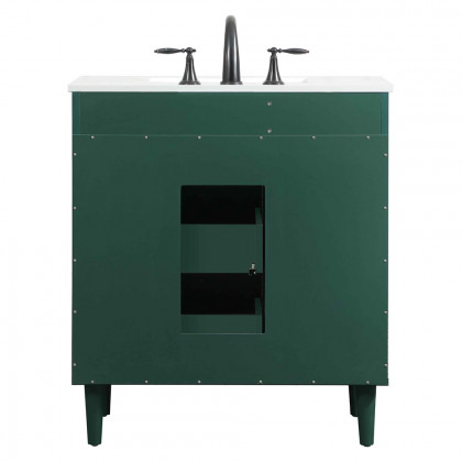 Elegant Bathroom Vanity - Green (VF47030MGN)
