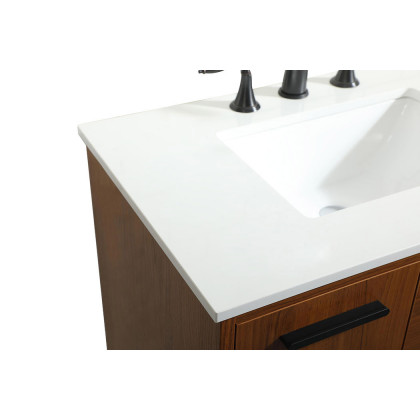 Elegant Bathroom Vanity - Teak (VF47030MTK)