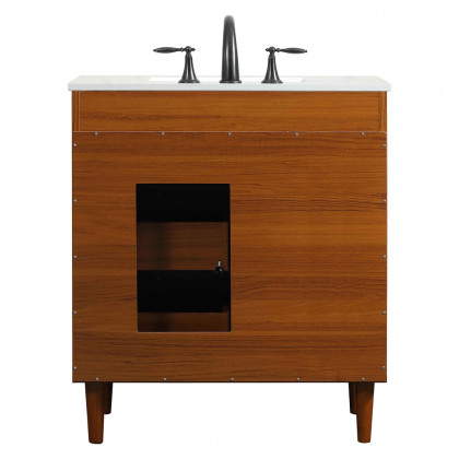 Elegant Bathroom Vanity - Teak (VF47030MTK)