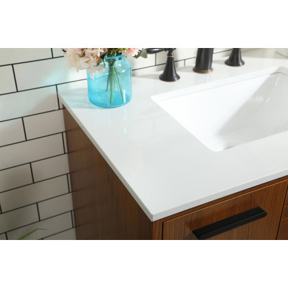 Elegant Bathroom Vanity - Teak (VF47030MTK)