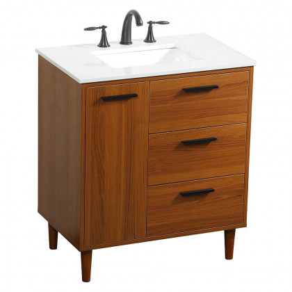 Elegant Bathroom Vanity - Teak (VF47030MTK)
