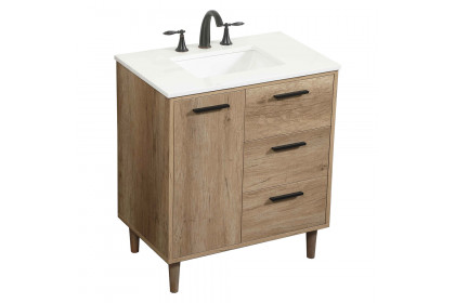 Elegant™ VF47030NT Bathroom Vanity - Natural Oak