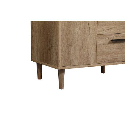 Elegant Bathroom Vanity - Natural Oak (VF47030NT-BS)