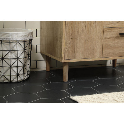 Elegant Bathroom Vanity - Natural Oak (VF47030NT-BS)