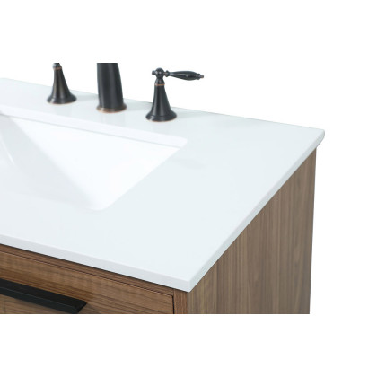 Elegant Bathroom Vanity - Walnut Brown (VF47030WB)