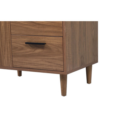 Elegant Bathroom Vanity - Walnut Brown (VF47030WB)