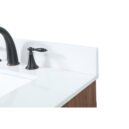 Elegant Bathroom Vanity - Walnut Brown (VF47030WB-BS)