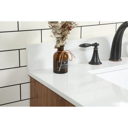 Elegant Bathroom Vanity - Walnut Brown (VF47030WB-BS)