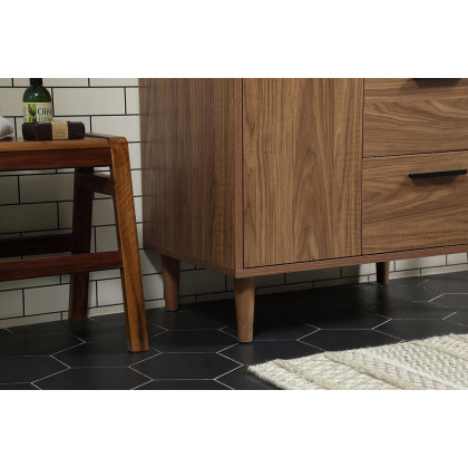 Elegant Bathroom Vanity - Walnut Brown (VF47030WB-BS)