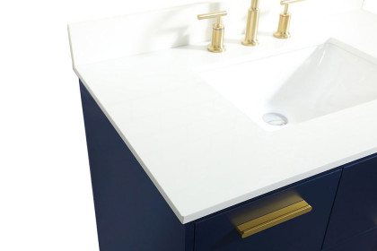Elegant™ VF47036MBL-BS Bathroom Vanity - Blue