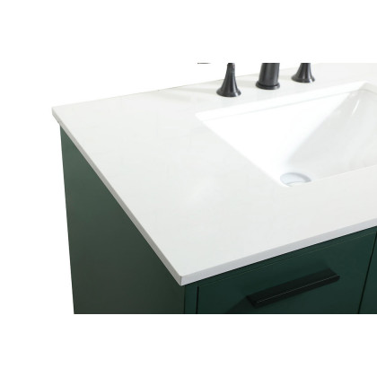 Elegant Bathroom Vanity - Green (VF47036MGN)