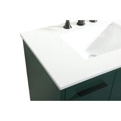 Elegant Bathroom Vanity - Green (VF47036MGN)