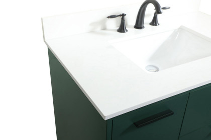 Elegant™ VF47036MGN-BS Bathroom Vanity - Green